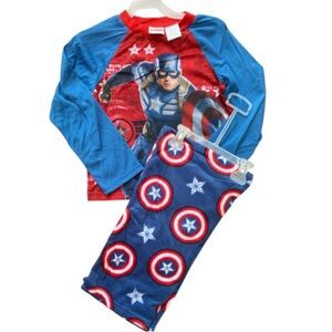Marvel Captain America Kids' Sleepwear - NWT Size 8